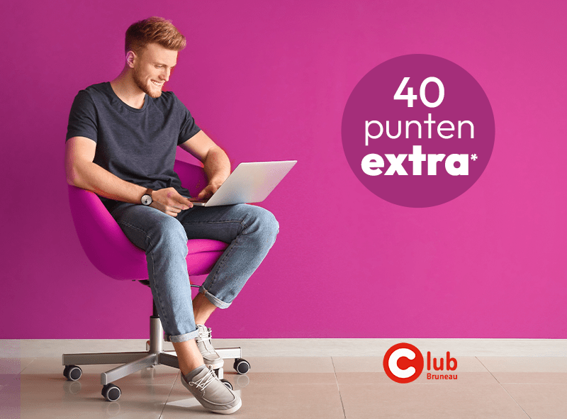 40 Club punten ongeacht het bedrag