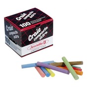 Craies couleurs assorties - Boîte de 100