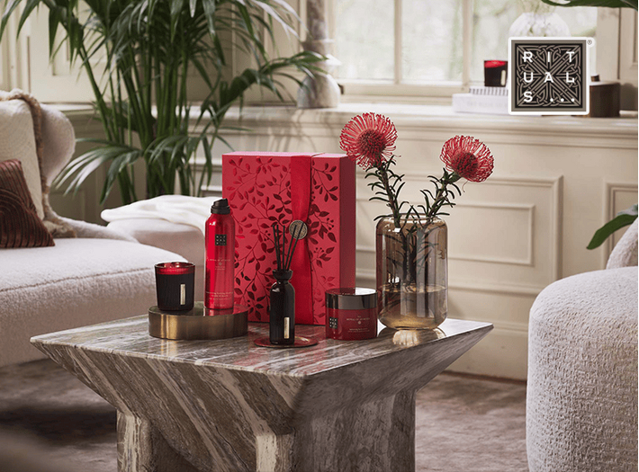 Coffret Rituals dès €139 hTVA, taxes, services et timbres